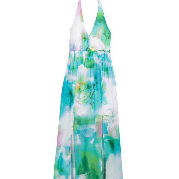 bebe Multicolor Maxi Dress - Picture 1 of 5